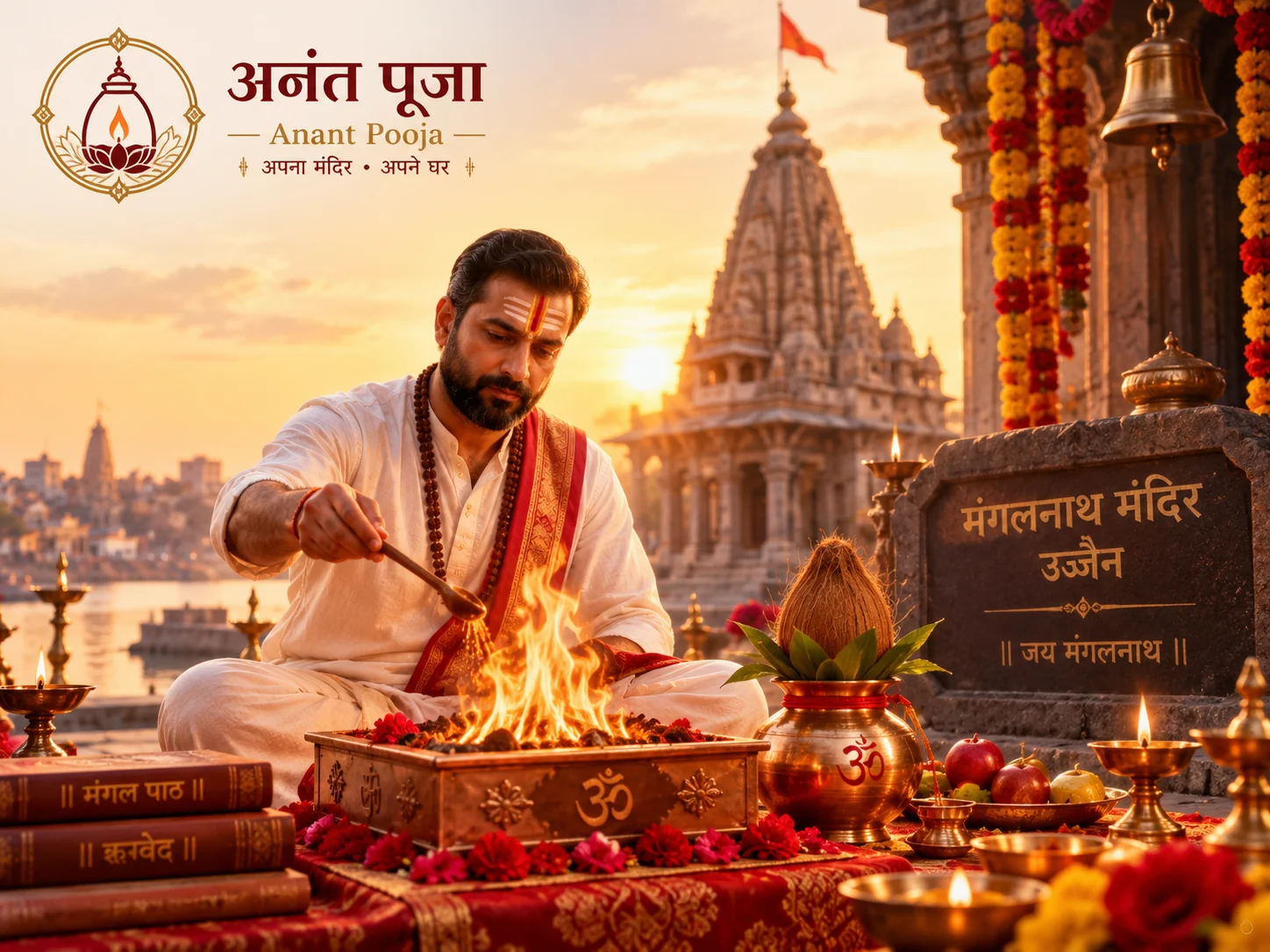 Mangalnath Temple, Ujjain — where Mangal Bhat Puja for Mangal Dosh is performed